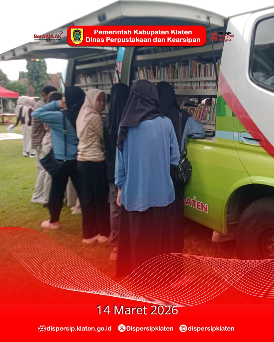 Dinas Perpustakaan dan Kearsipan Klaten tweet media