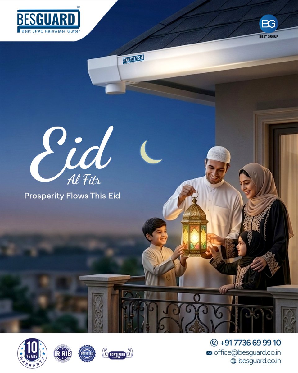 besguardin's tweet image. Celebrate the spirit of Eid with comfort, care, and lasting protection.
Because every home deserves strength and serenity in every season.
Warm Eid wishes from Besguard. ✨

📞 +91 7736 699 910
📩 office@besguard.co.in
🌐 besguard.co.in

#EidMubarak #Eid2026 #Besguard