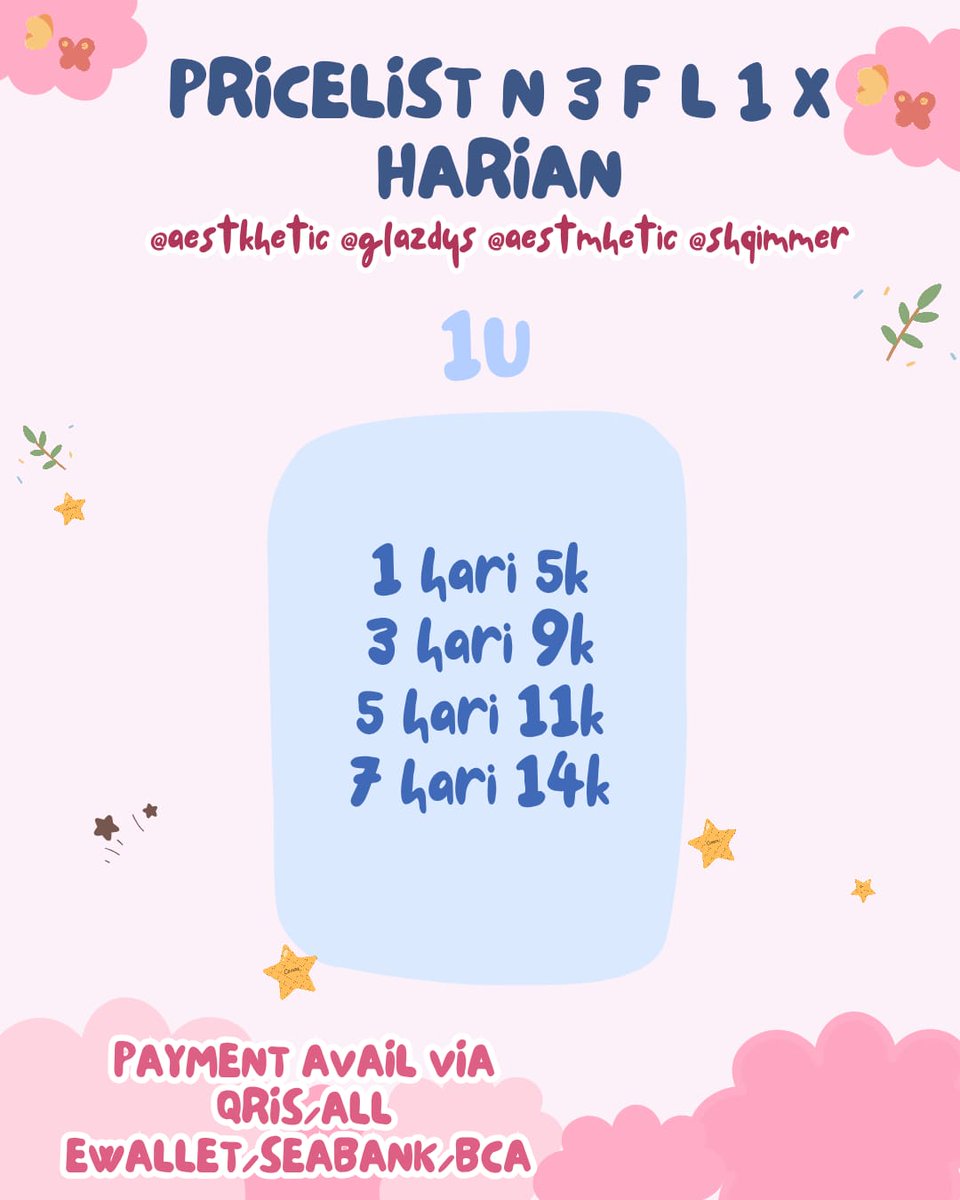 aren bisa inrush lgsg wa di bio 🌻💙 tweet media