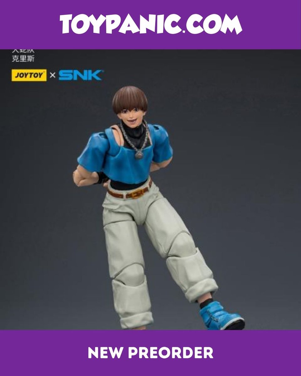 ToypanicMsia's tweet image. Power. Attitude. Style. ⚡🔥

Chris hits 1/18 scale—dynamic detail by Joy Toy.

#ToyPanic #ChrisKOF #KOF98UM #JoyToy #ActionFigures #Collectibles #FigureCollector #FightingGames #AnimeFigures #ToyPhotography