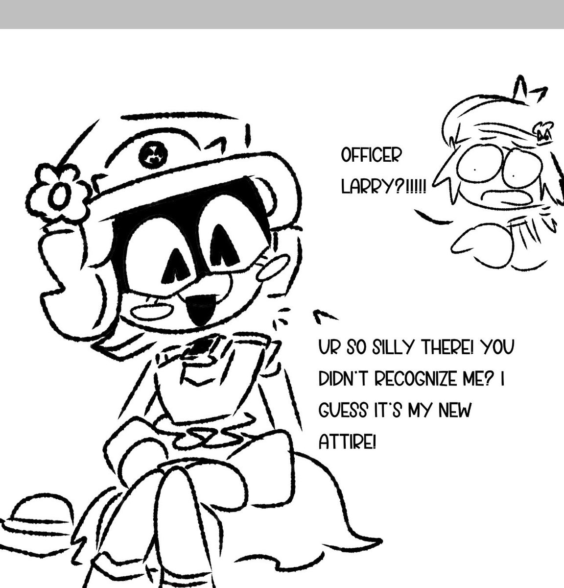 KUN10RKUN's tweet image. The daily of today will be posted  laterr, I’m currently at school doing some important ahh stuff ☹️

BUT DW I gotchu with Femme Larry and some things about my personal HCS in the meantime 🙏

| #ASH #FANG #LARRY mention !! |