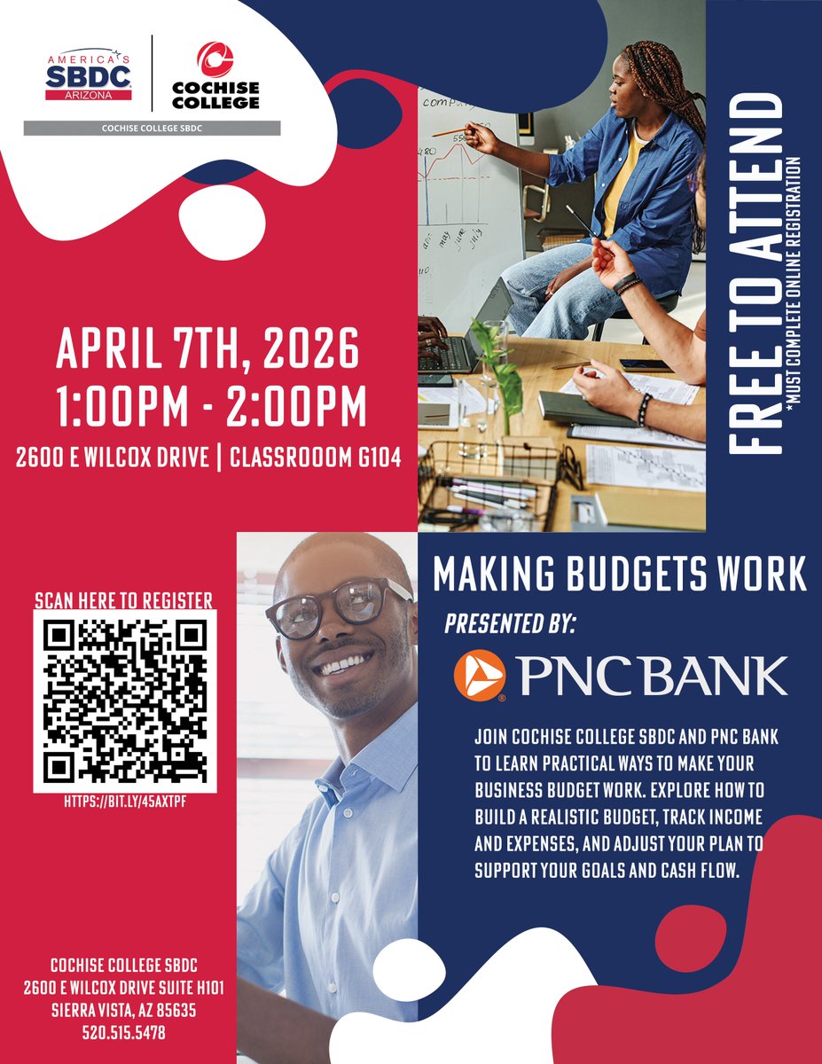 Cochise College Small Business Development Center tweet media