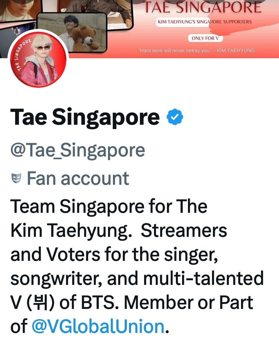 Tae Singapore tweet media