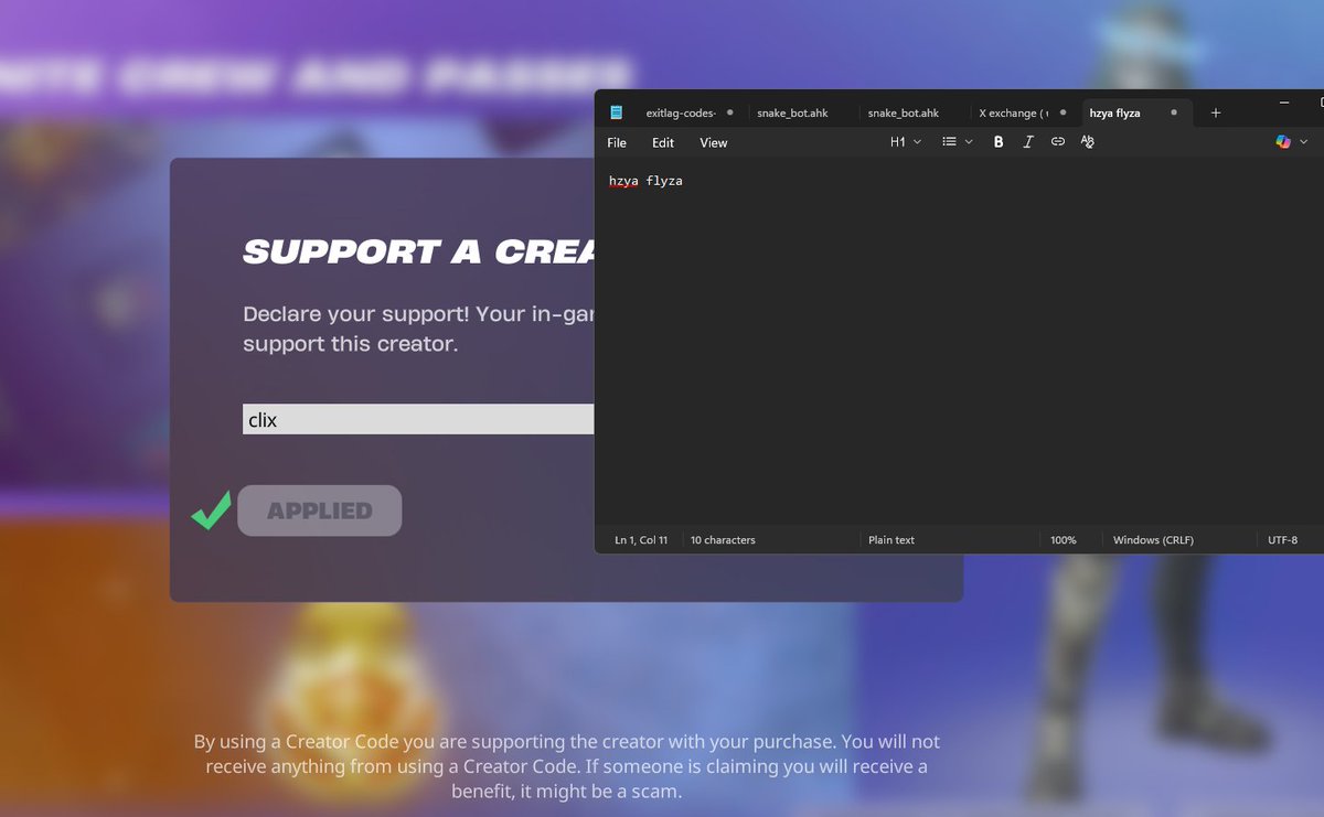 Usew Code Clix Image CODE CLIX