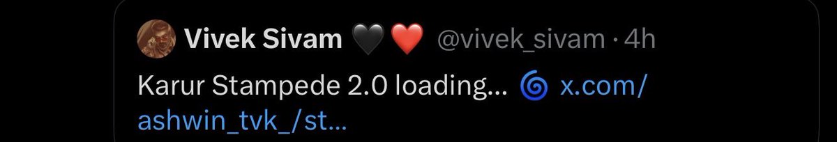 Suresh samy tweet media