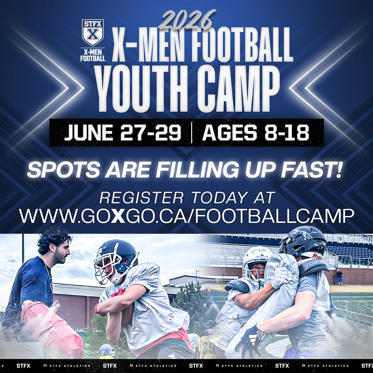 StFX X-Men Football tweet media