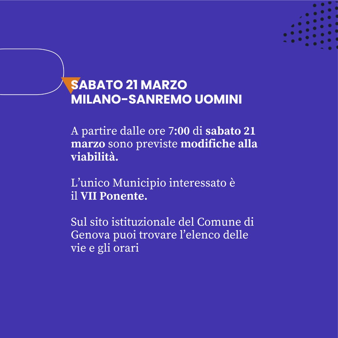 COMUNE DI GENOVA tweet media