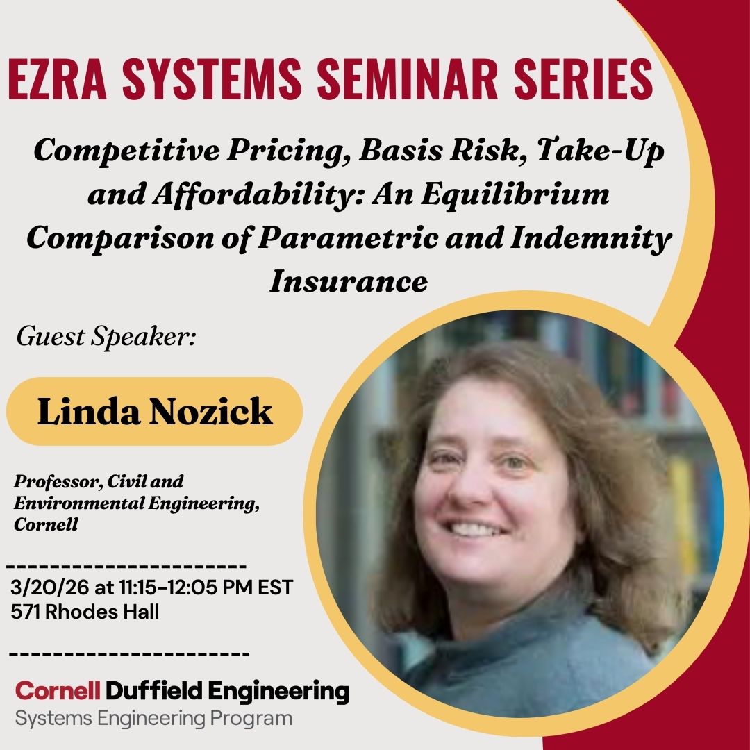 Cornell Systems Engineering tweet media