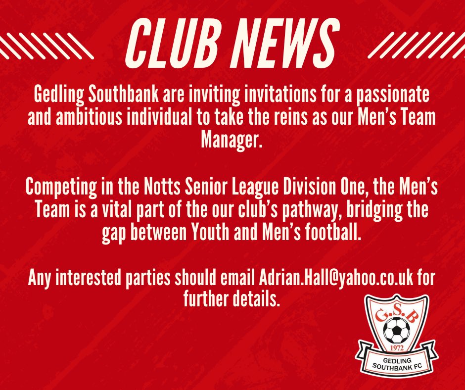 Gedling Southbank FC tweet media