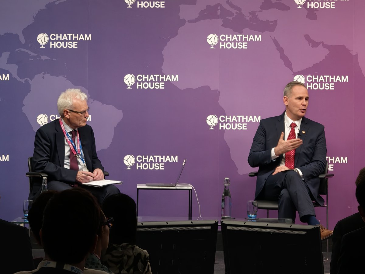 Chatham House tweet media