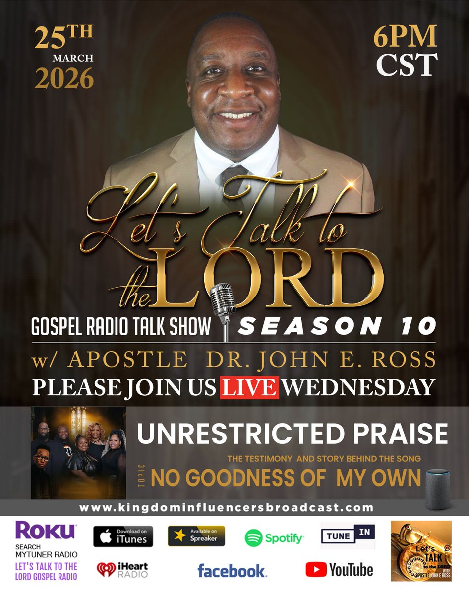 Apostle John E Ross tweet media