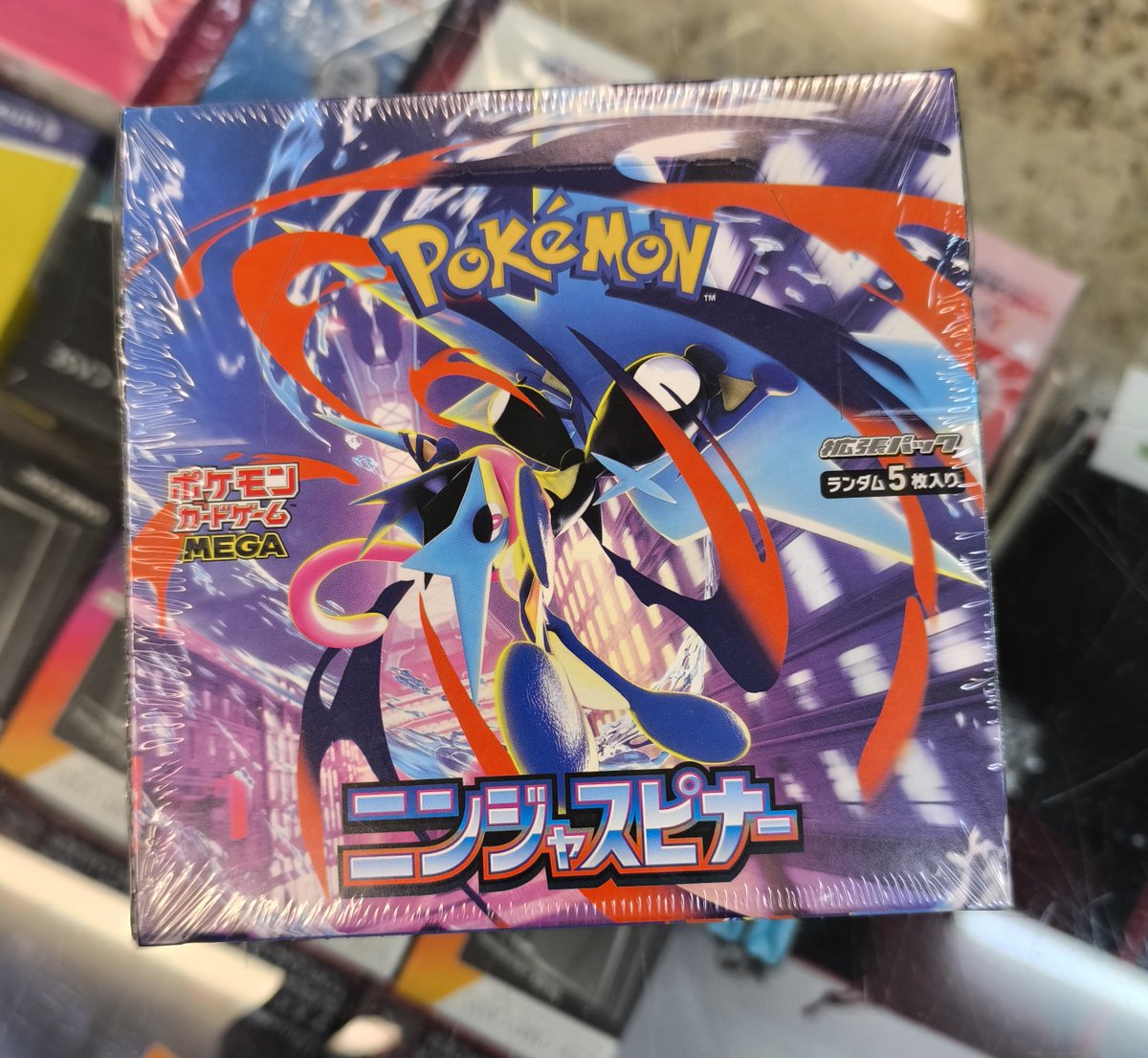 Cajas 🇯🇵 de #Pokemon #NinjaSpinner ya disponibles para recogida en tienda
👉lamaquinadeltemps.com/7-pokemon

#Badalona