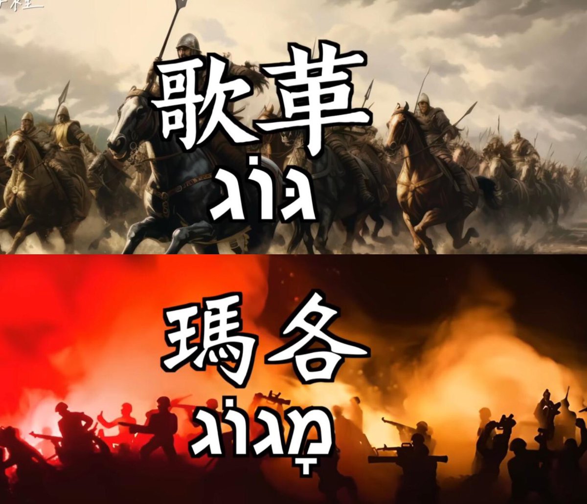 YAYICHUI20nj's tweet photo. 末後邪惡聯盟首領
#Gog #歌革 #Magog #瑪各
#末後 #以色列 https://t.co/rP3GSmQozC