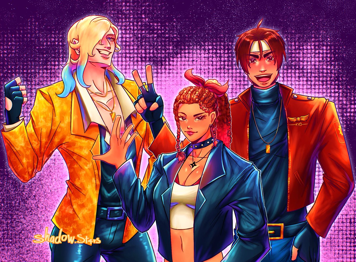 shadowSt4rs's tweet photo. The best of Japan !⚡🪭☀️
#Kyokusanagi #Benimarunikaido #Maishiranui #KOFas https://t.co/iZSzQCYacf