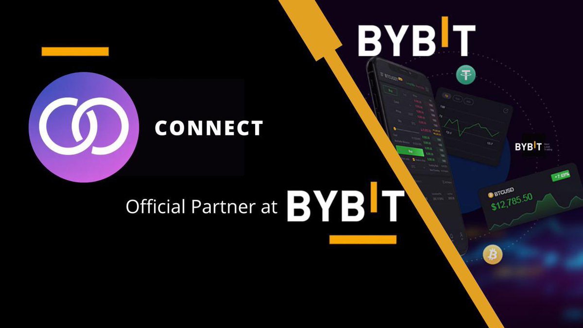 📣📣CONNECT Partnership with <a href="/Bybit_Official/">Bybit</a> 

⚡️Proud to announce our new Partnership with BYBIT. ⚡️

Top tier exchange that delivers for Traders

#TradingAlert #CryptoMarkets