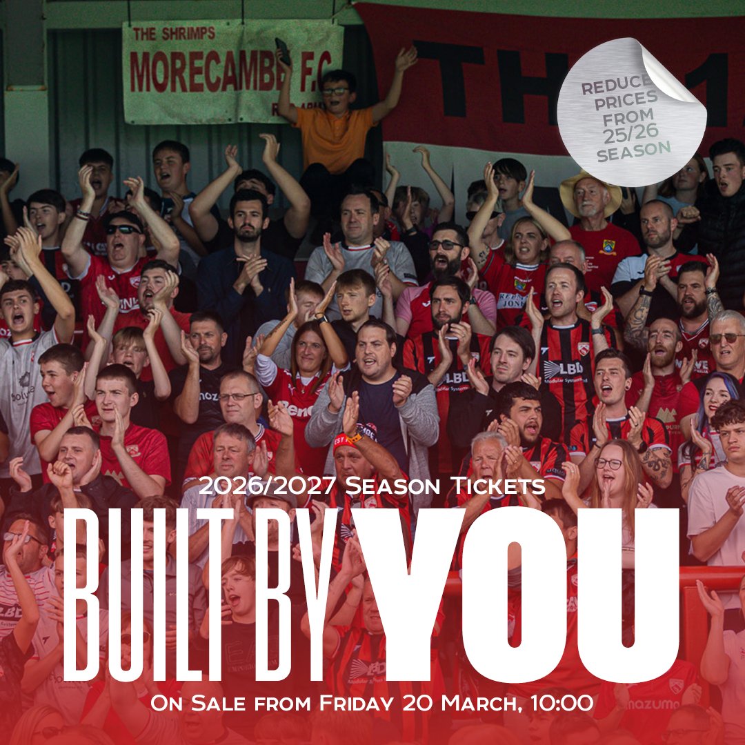 Morecambe FC tweet media