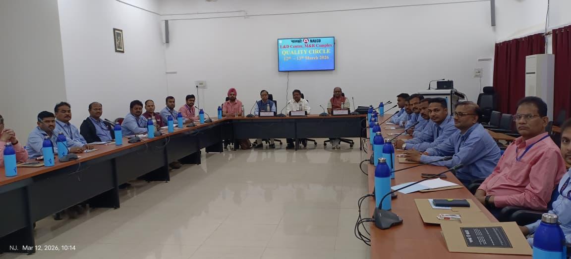 NALCO_India's tweet image. A two-day #QualityCircle (QC) Training Program at the L&amp;amp;D Centre, M&amp;amp;R Complex, #Koraput, #Odisha empowered employees with practical problem-solving tools fostering #teamwork, #innovation, and excellence. #NALCO continues to strengthen its quality-driven culture for sustained