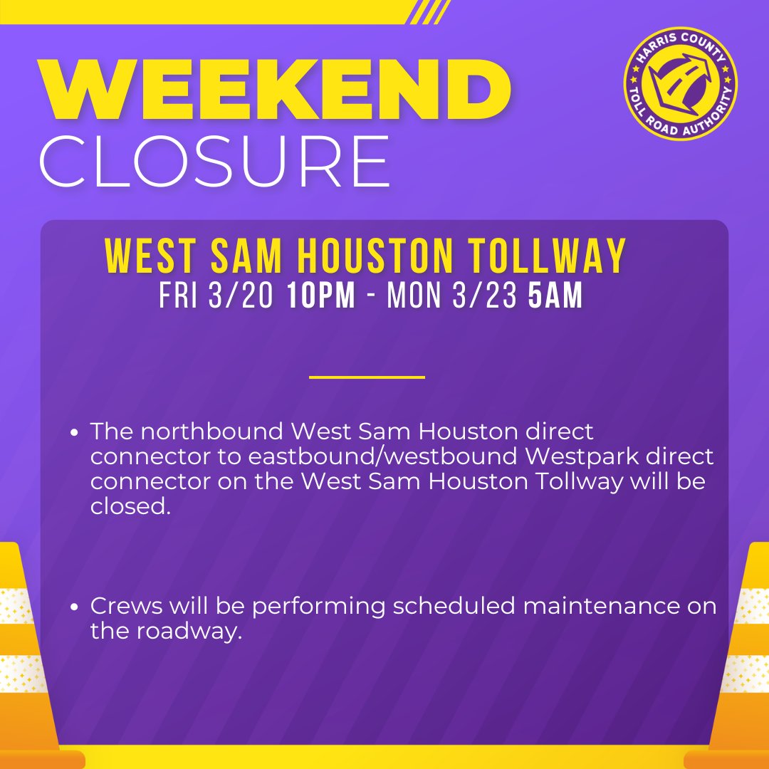 Harris County Toll Road Authority tweet media