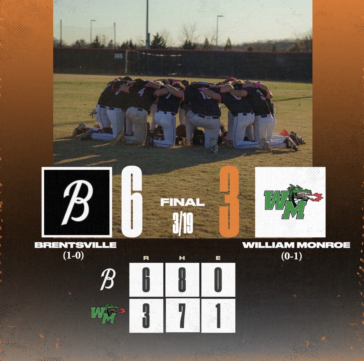 Brentsville District Baseball tweet media