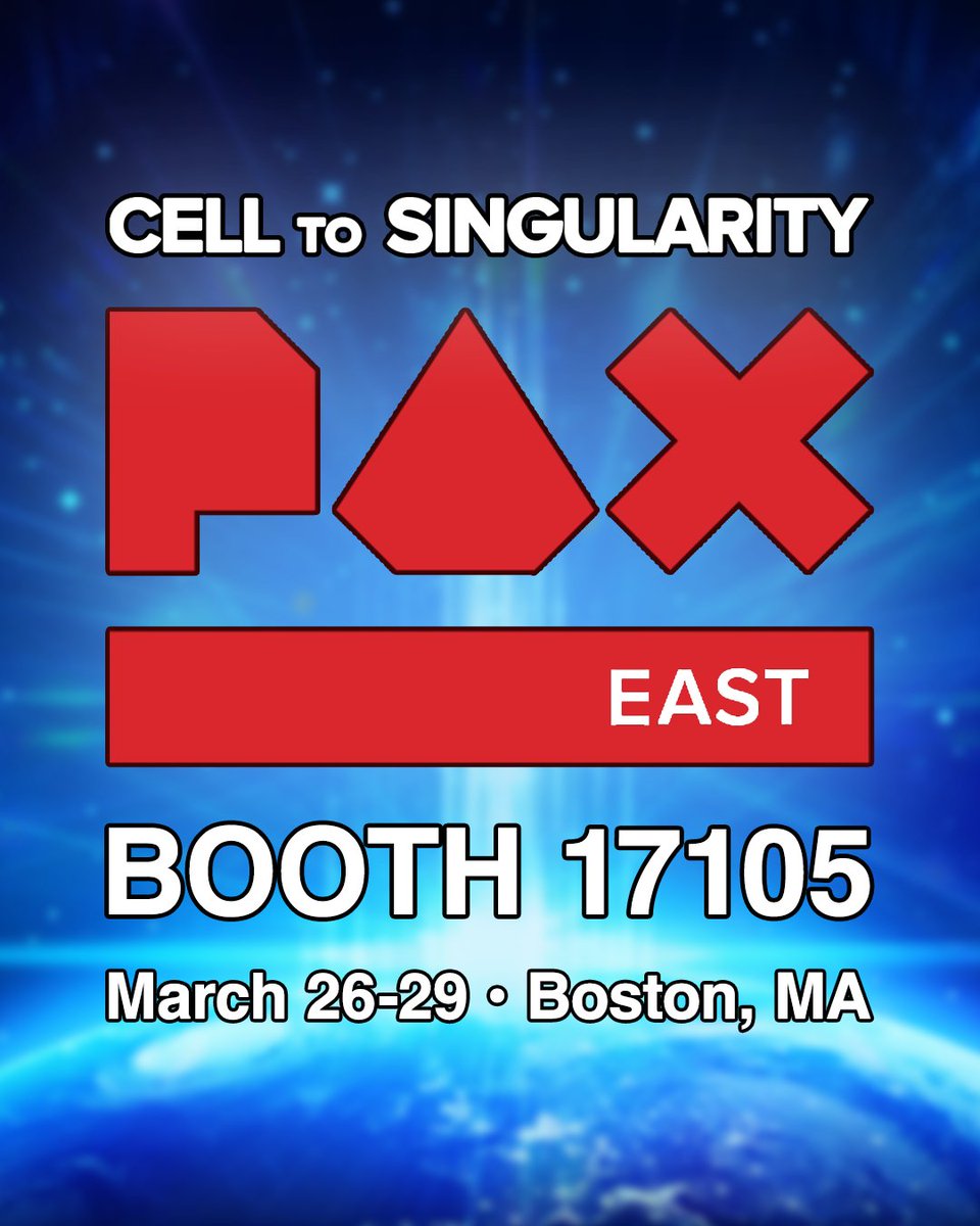 Cell to Singularity 🔜 PAX East tweet media