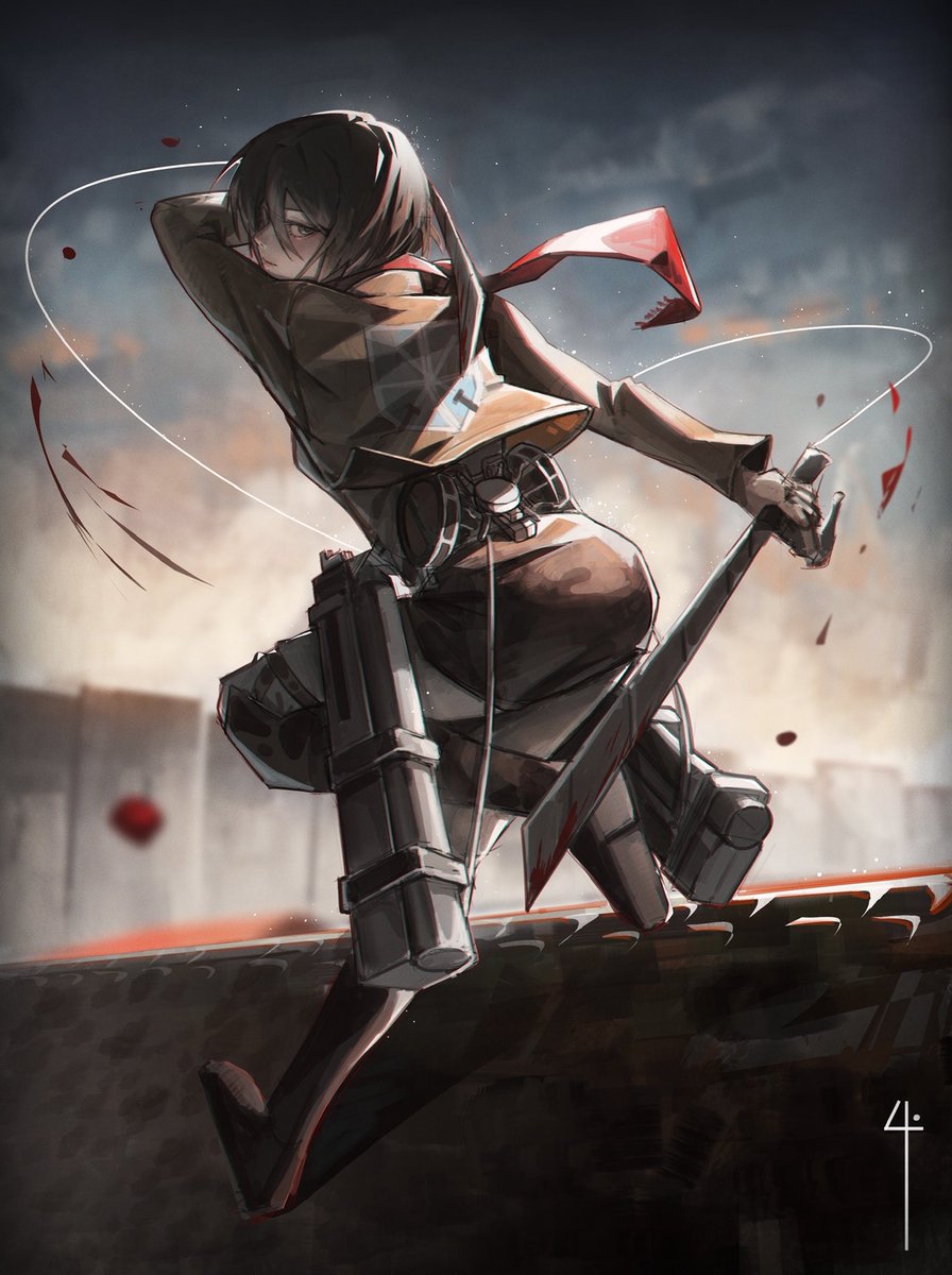 4takara_'s tweet image. 24/100
Mikasa Ackerman
#mikasa #attackontitan #rkgk #illustration