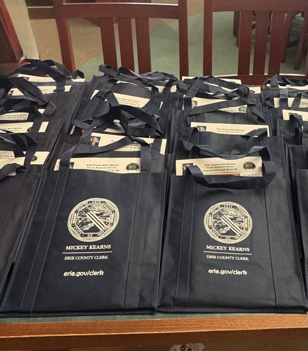 ErieCountyClerk's tweet image. We were proud to take part in the @kenton_schools Transition Workshop, supporting high school students with disabilities and their families.

Our #ClerkOnTheGo team was there to share helpful #DMV guidance—covering everything from obtaining state-issued ID to #REALID.
