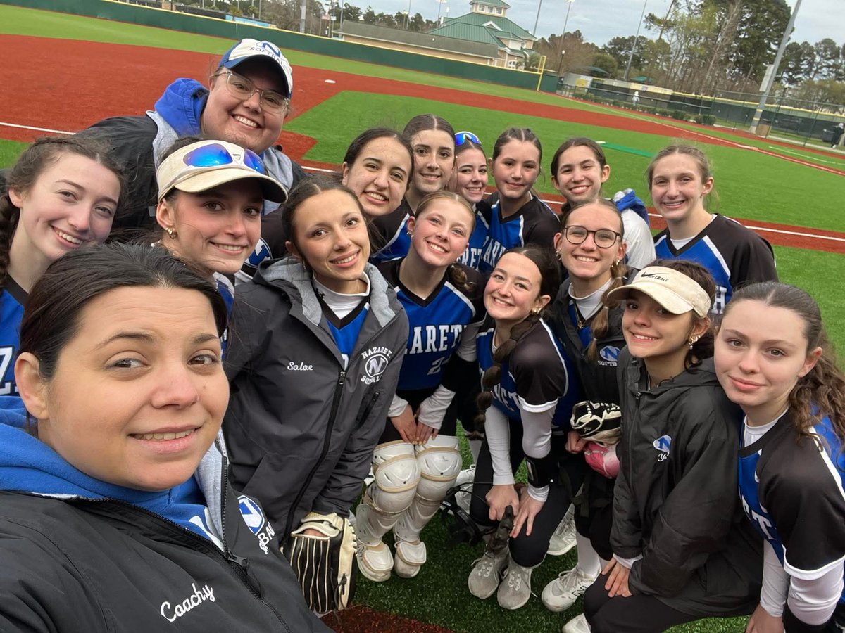 jm_spatig's tweet photo. 🚨Opening Day🚨
Nazareth JV at Emmaus. Good luck Lady Blue Eagles. Bring home the W!
#WeAreNazarethSoftball #number22 #greatdaytohaveaday https://t.co/6AXuecSvdD