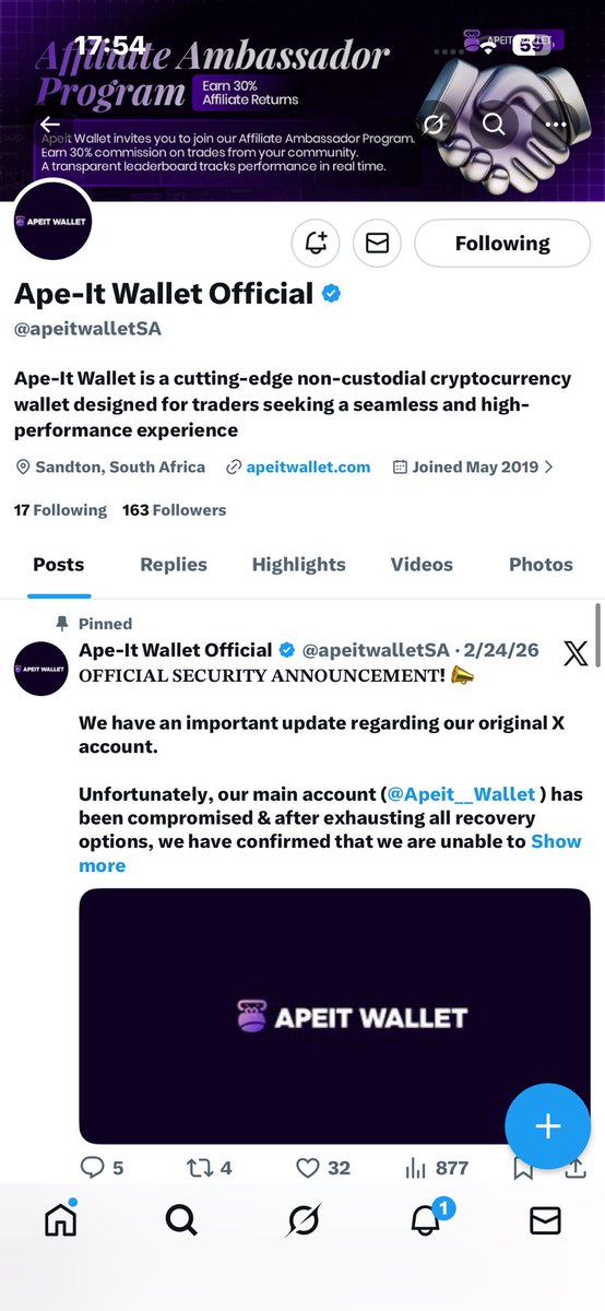 The_web3_Gee's tweet photo. @apeitwalletSA Hey there @apeitwalletSA, this is my entry: 

1. MEME
2. FOLLOWING 
3. Invited over 5 ppl (8)
4. My trade history

@apeitwalletSA https://t.co/TokPVHFsTG