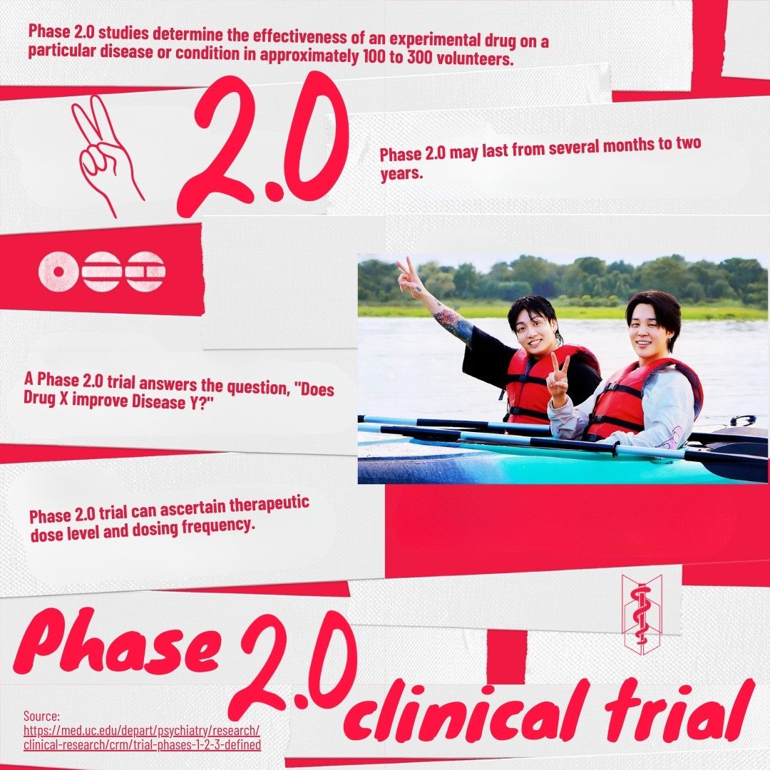 armymedunion's tweet photo. @BTS_twt Phase 2.0 clinical trials are where the magic(shop) happens! Just like @bts_twt during soundcheck, this stage is all about fine-tuning the performance, testing if a treatment works and finding the perfect dose. 

#BTS_ARIRANG https://t.co/dtrUQRYaM5