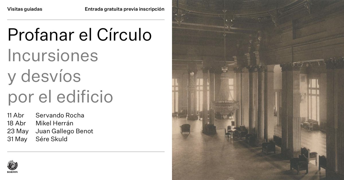 Círculo de Bellas Artes - Casa Europa tweet media