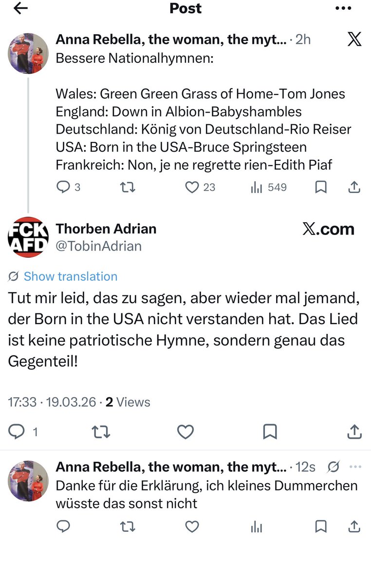 Anna Rebella, the woman, the myth, the legend tweet media