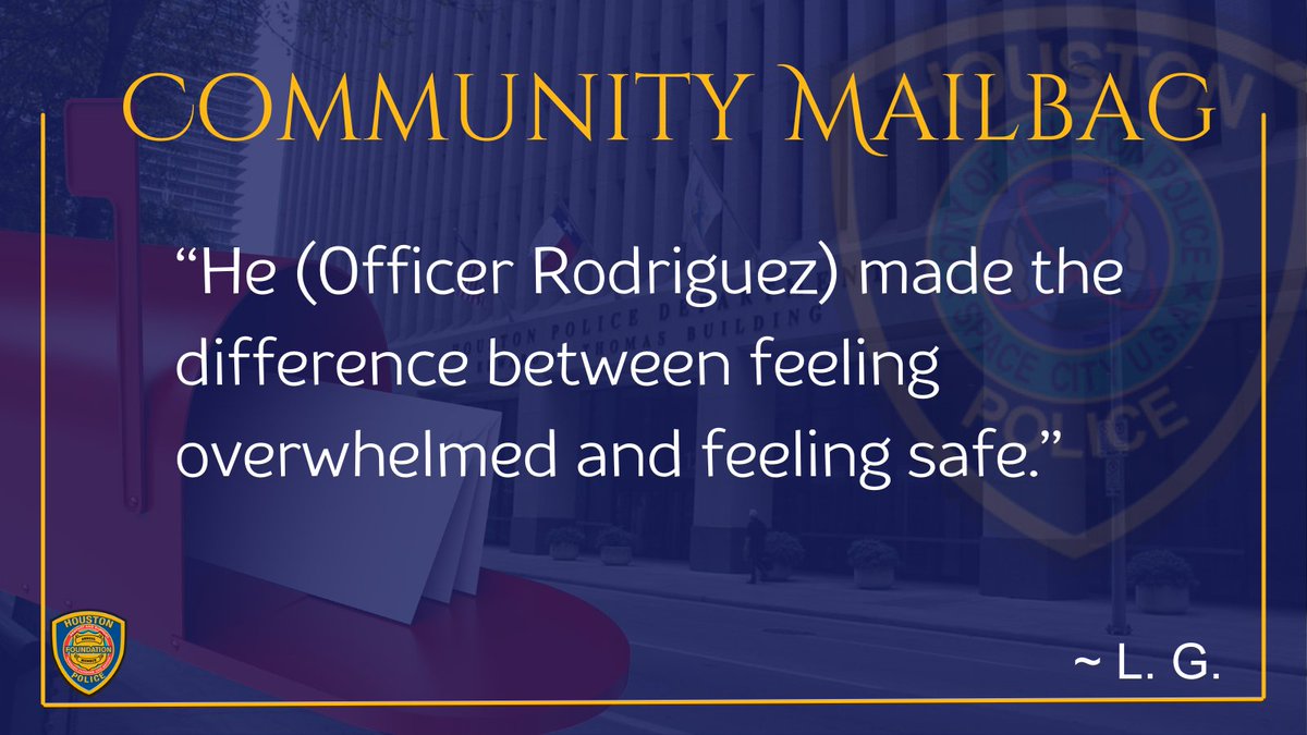 Houston Police Foundation tweet media