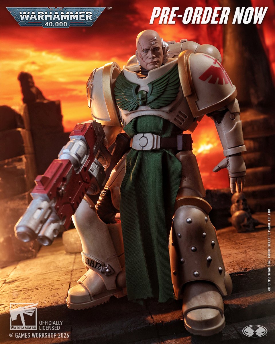 mcfarlanetoys's tweet photo. Sternguard Vetern (Dark Angels) is available for pre-order NOW at select retailers! ➡️⁠ https://t.co/tPBkhKDzWB 

7" scale Warhammer 40,000 action figure includes alternate head, Combi-Melta weapon, removable Power Pack, art card and base   

#McFarlaneToys #Warhammer40K #New40K #Warhammer40000 #WarhammerCommunity #SternguardVetern #DarkAngels