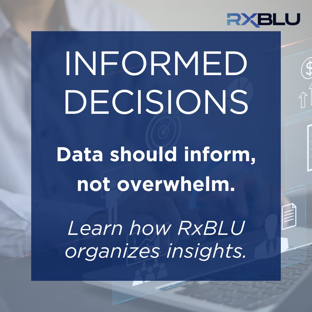 rx_blu's tweet photo. Data Insight!
Data should inform, not overwhelm.
Learn how RxBLU organizes insights.
Clear reporting drives smart leadership. Your system should surface insights clearly. Discover better visibility with RxBLU.

#PharmacyAnalytics #RxBLU https://t.co/sya3F3PDAL