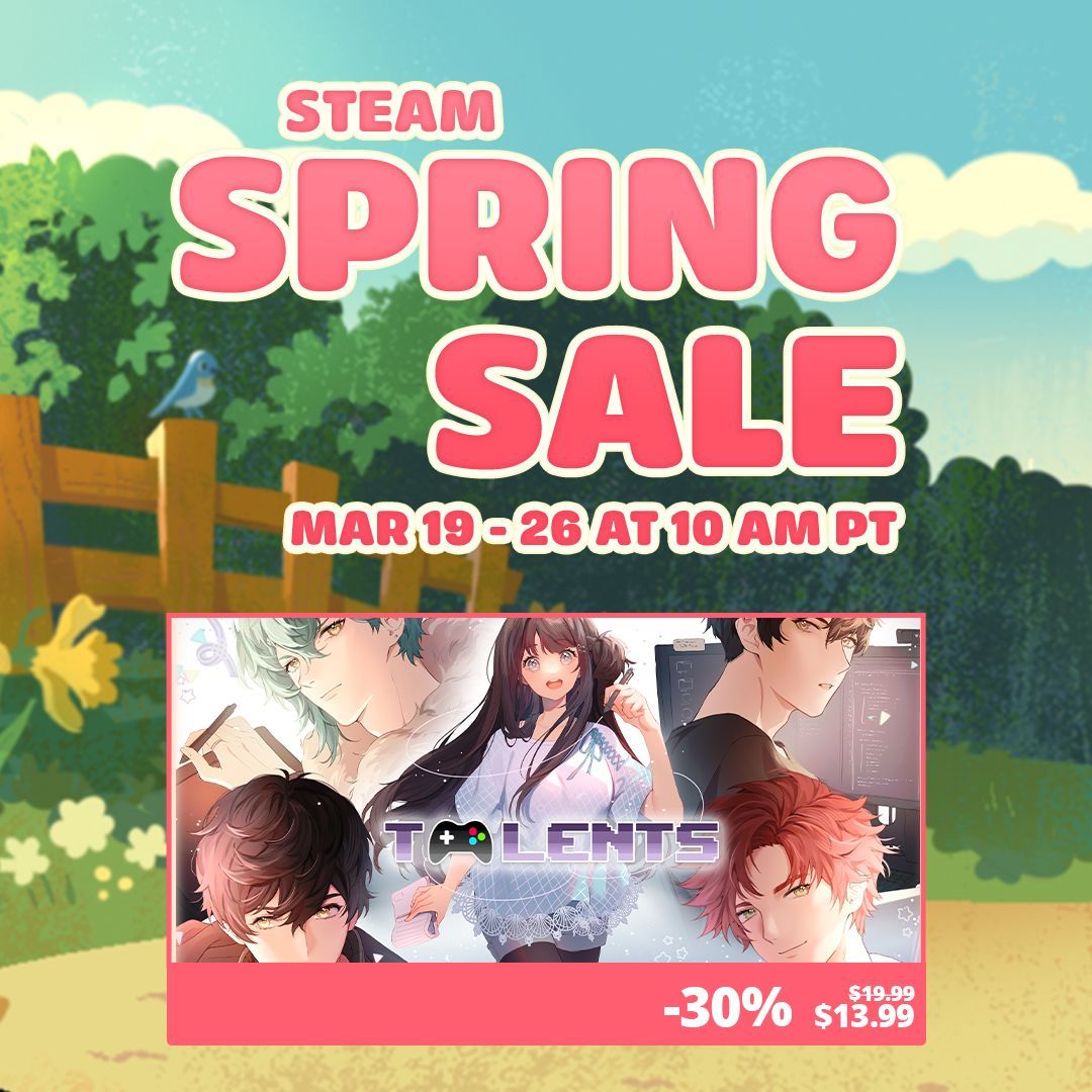 Izumi Games 🎮 - Talents is now OUT on Steam~! tweet media