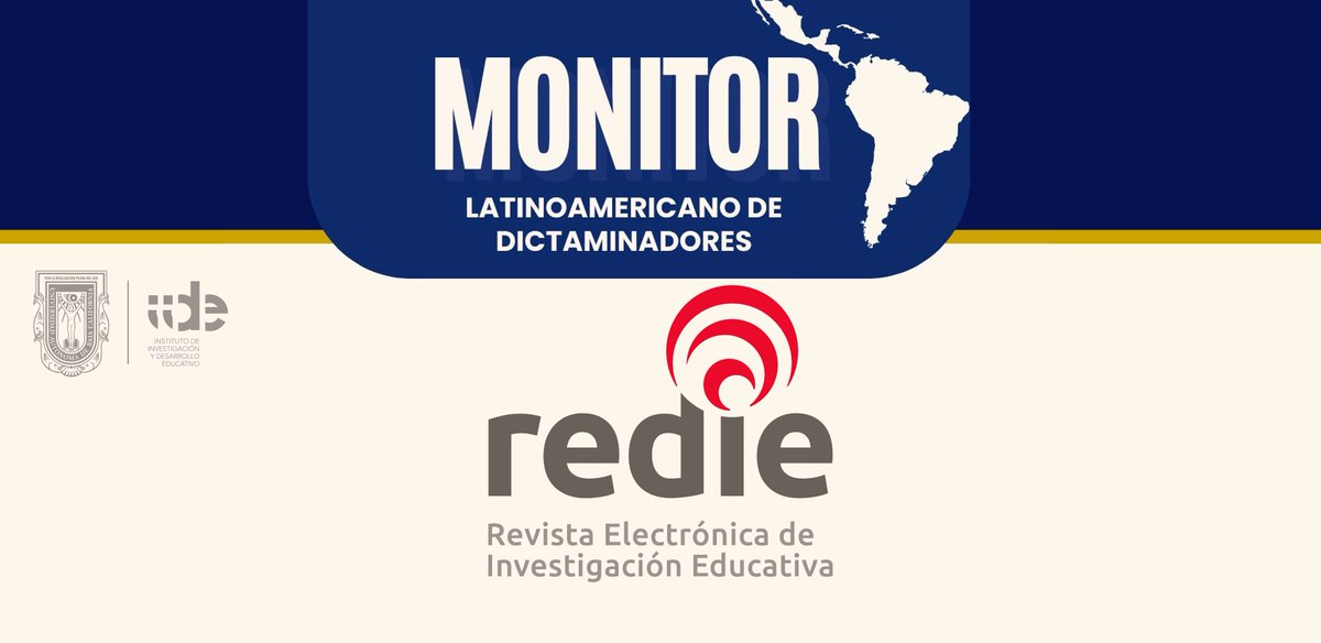 📢 ¡Buenas noticias para la comunidad académica!

La Revista Electrónica de Investigación Educativa (Redie) del IIDE–UABC se integra al Monitor Latinoamericano de Dictaminadores (MLD).

🔗 Conoce más: bit.ly/4seTM06