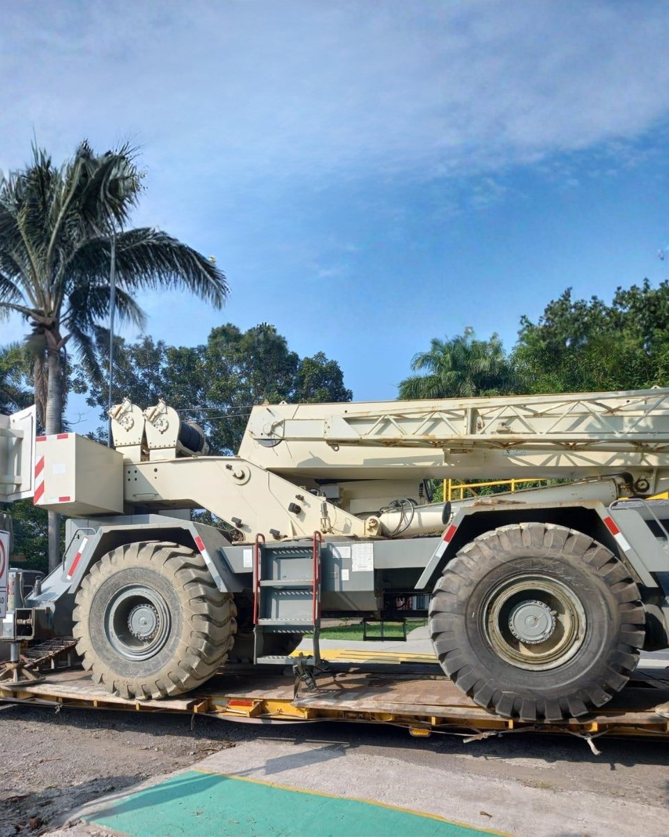 MarketBookLA's tweet image. 2014 TEREX RT555-1

Grúa hidráulica sobre neumáticos tipo RT, marca Terex, modelo RT-555-1, año de fab. 2014, país de fab EEUU, 12.000 horas de funcionamiento.

📍Veracruz, MX
📞+54 9 11 2642-2183
🔗 ow.ly/GFsC50YvTur

#Grúasparaterrenosdifíciles #Terex