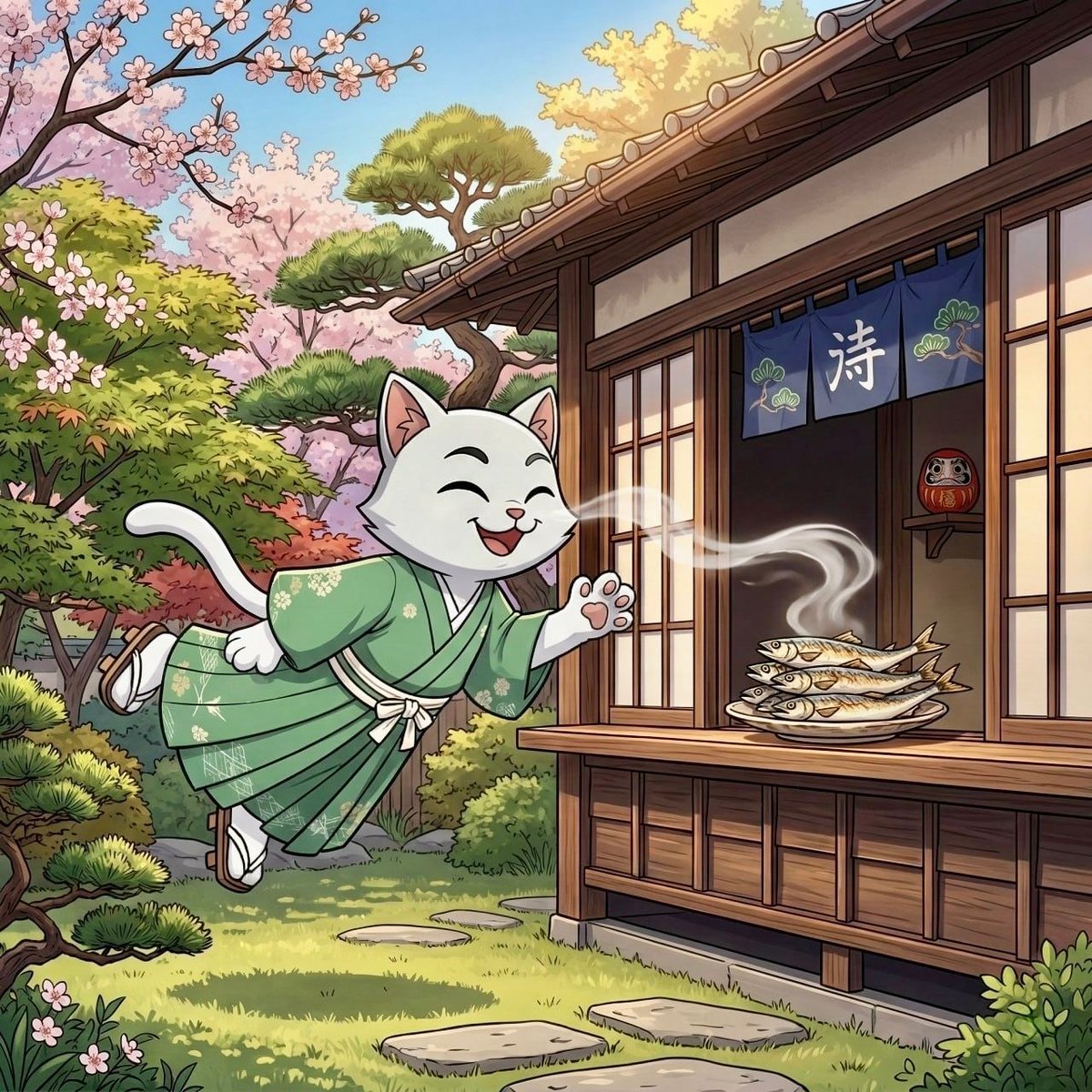 Yuki the cat tweet media