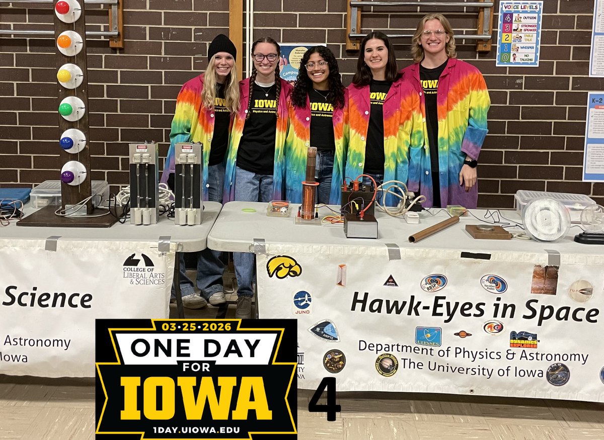 University of Iowa Physics & Astronomy tweet media