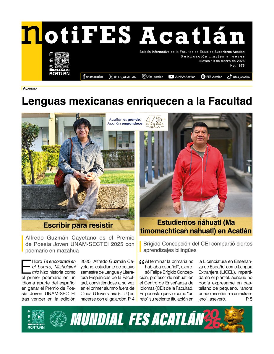 FES ACATLÁN - UNAM tweet media