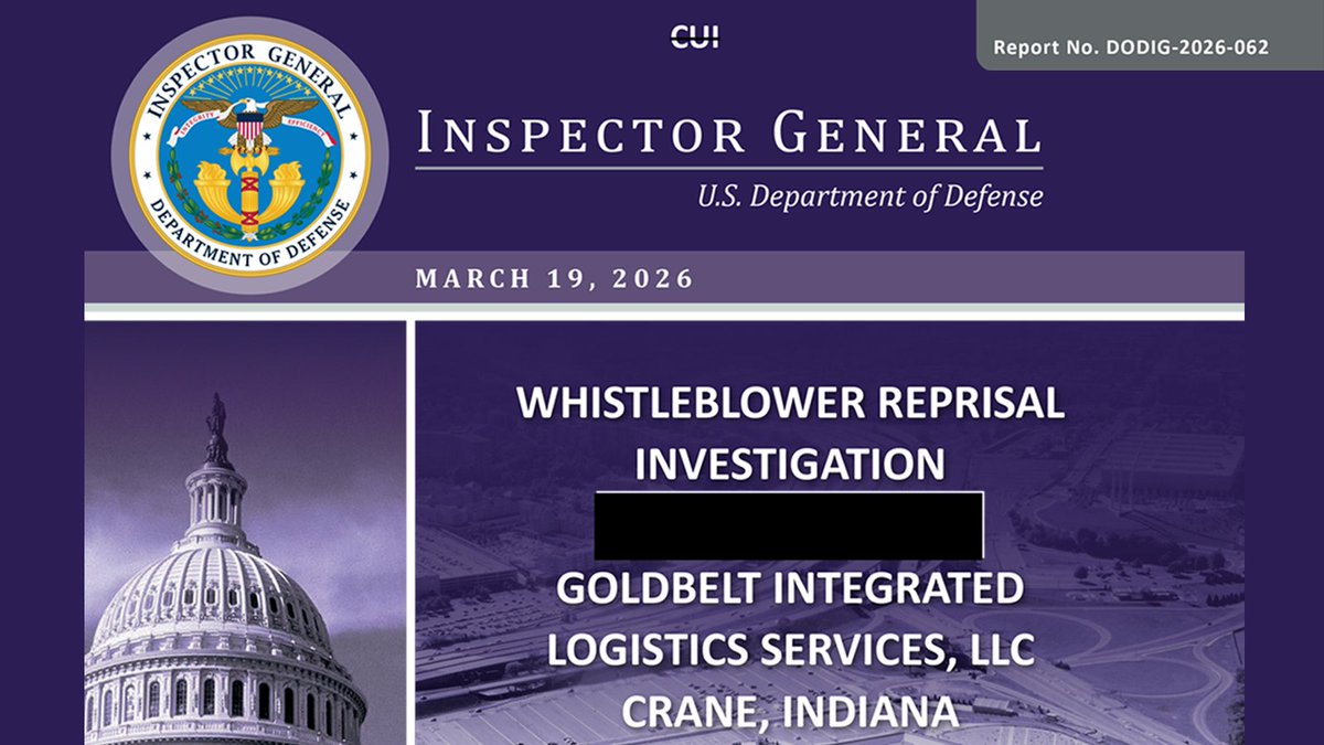 DoD Office of Inspector General tweet media