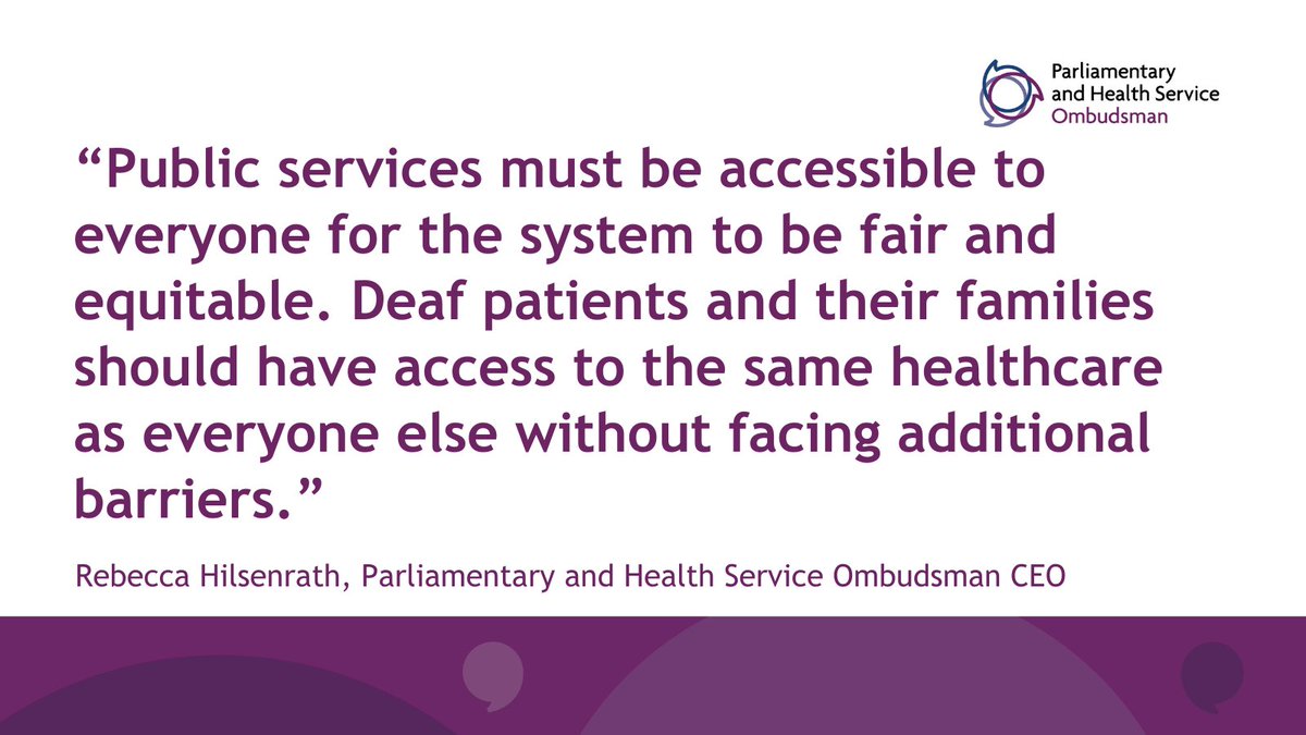 Parliamentary and Health Service Ombudsman tweet media