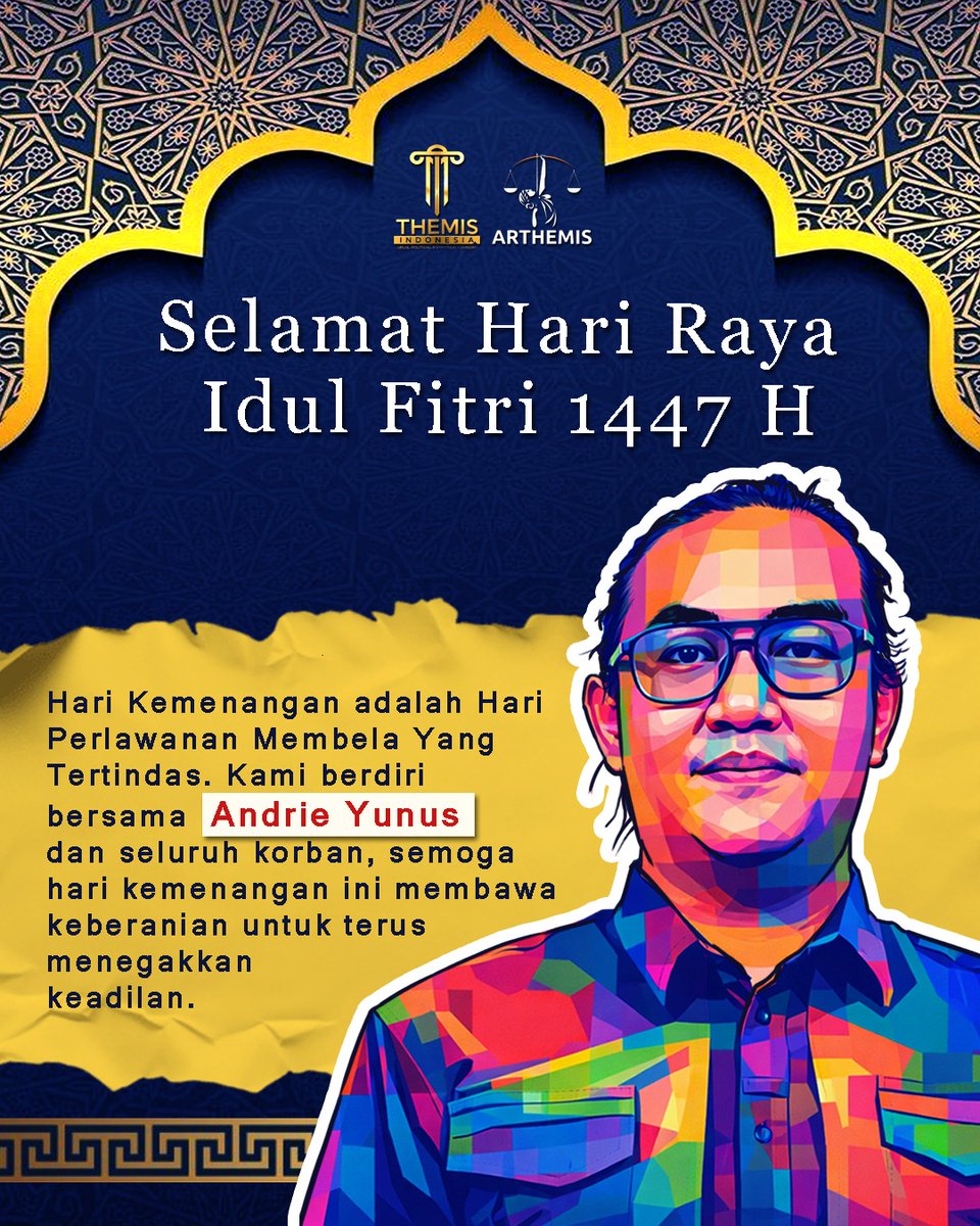 Maaf lahir n batin. Kami memaafkan tapi tanggungjawab negara jangan dilupakan.