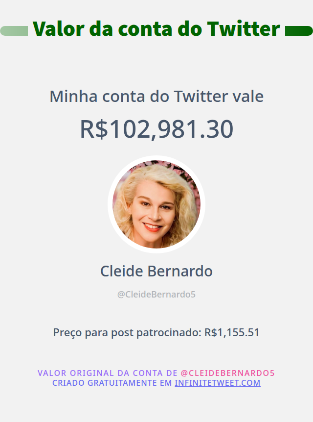 Cleide Bernardo tweet media