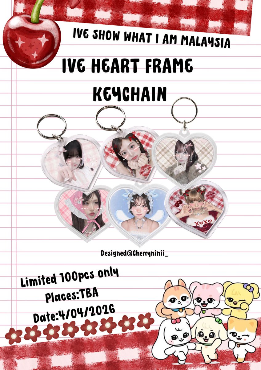 Cherryninii_'s tweet photo. I make two freebies for ive in kl~
Semua ni based on availability tauu
Can also chooses bias based on availability too ..boleh pilih antara salah satu ni nanti ya on dday  sama ada nak heart frame or Uchiwa><

#IVEinMY #SHOW_WHAT_I_AM_ #SHOW_WHAT_I_AM_IN_KL #IVEinKL #IVE https://t.co/CnQKr7YgzF