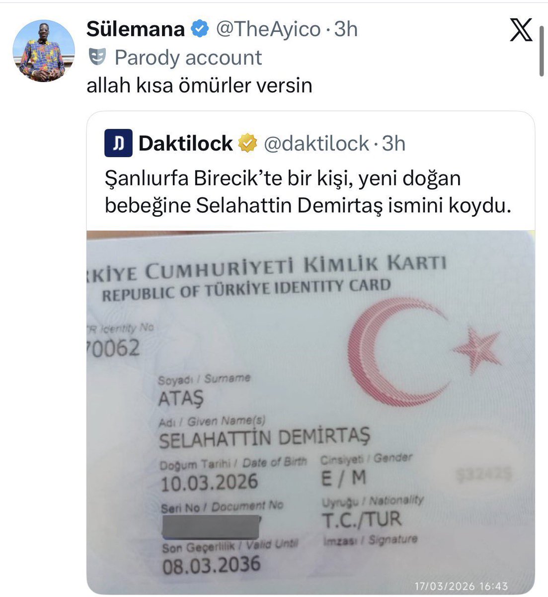 Havin Çavdar tweet media