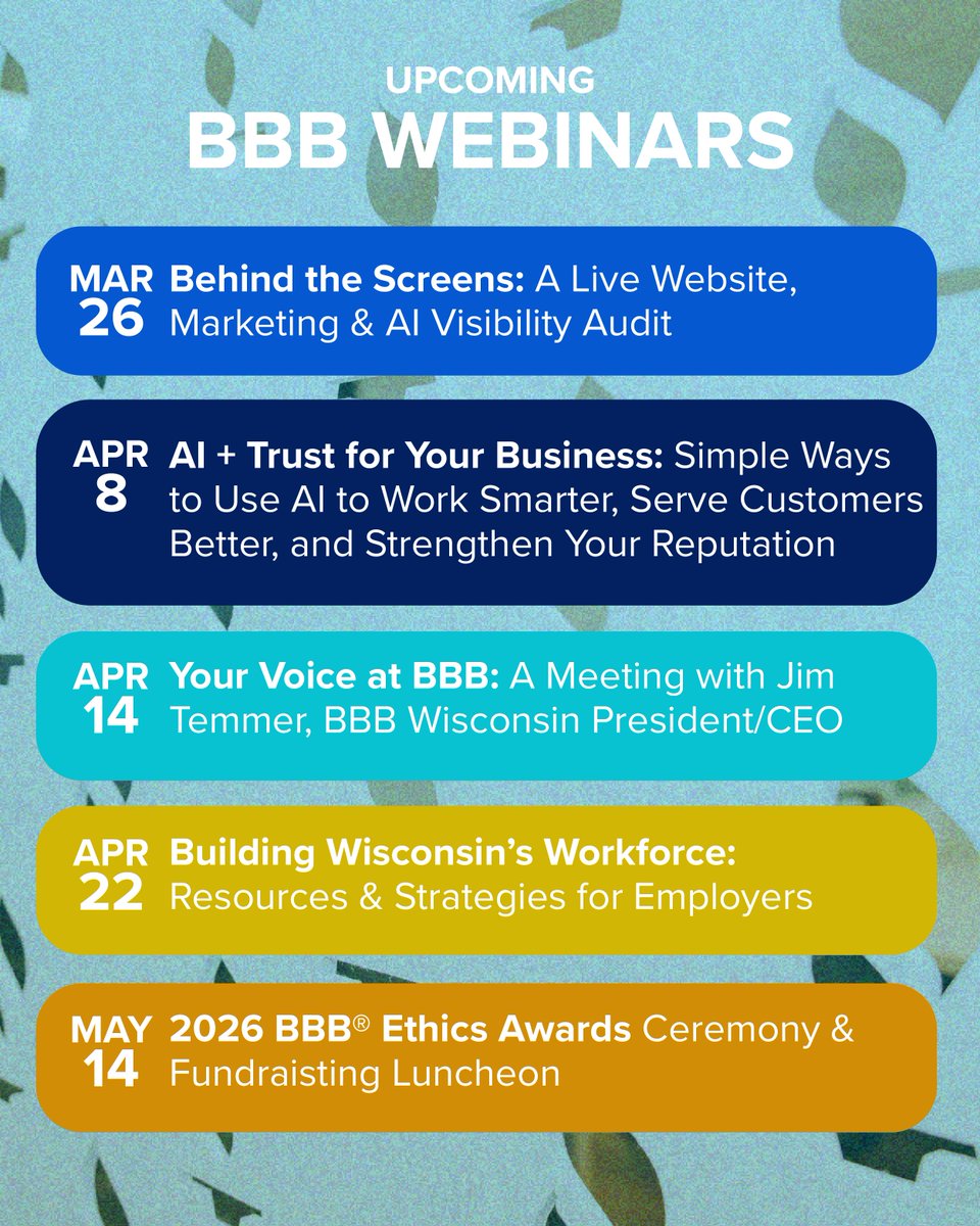 BBB Wisconsin tweet media