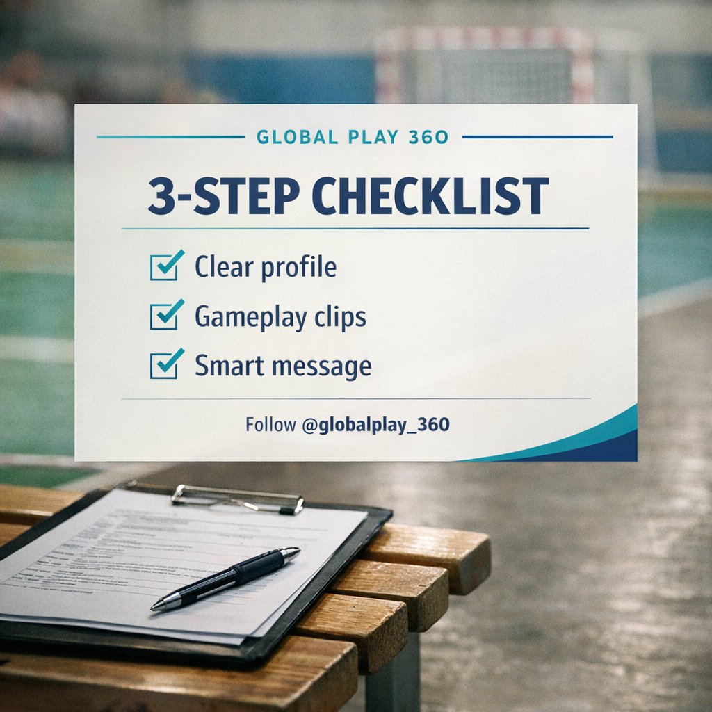 GlobalPlay_360's tweet photo. If you want more opportunities, keep it simple:

1 - Clear profile

2 - Gameplay clips

3 - A smart message (short + specific)

Follow @globalplay_360 for more tips and opportunities.

#GlobalPlay360 #SportsStartup #SportsTech #SportsCommunity #SportsOpportunities #BuildInPublic https://t.co/jXkCTwpvw5