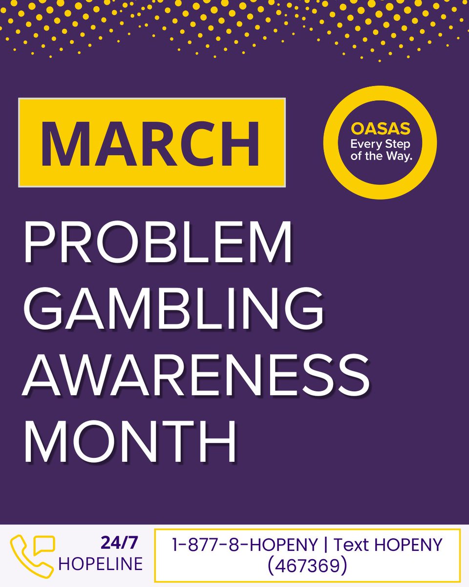 NYS OASAS tweet media