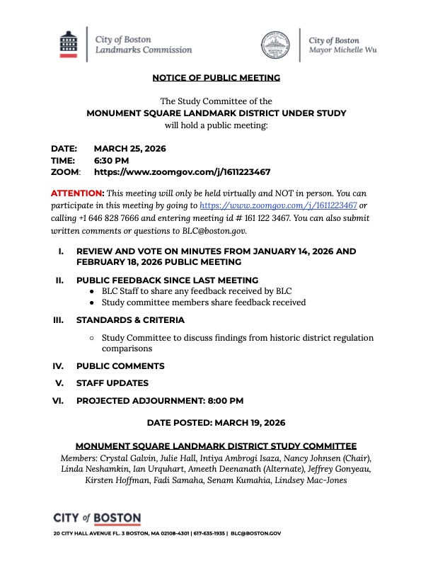 Boston Office of Historic Preservation tweet media